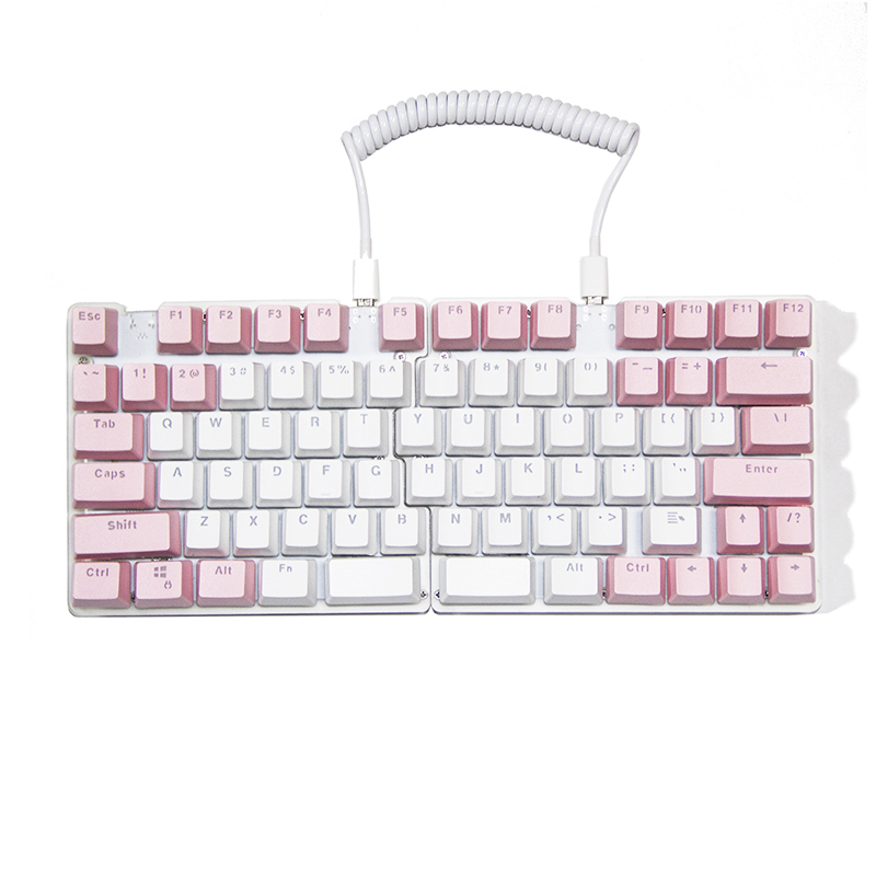 Offical /Gaming Keyboard programmerbar support Makrofunktion MX Switches Mechanical Tangentboard Numpad för LOL 78Key 78% KeyPad