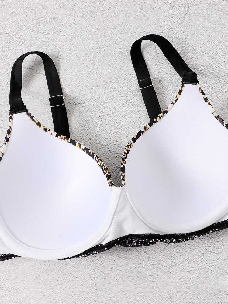 Damen-Bademode, 2023, neue Sommer-Sexy-Badeanzüge, Push-Up-Bikini, Damen-Bademode, weiblich, Strandkleidung, brasilianischer Sternmuster-Bikini-Badeanzug