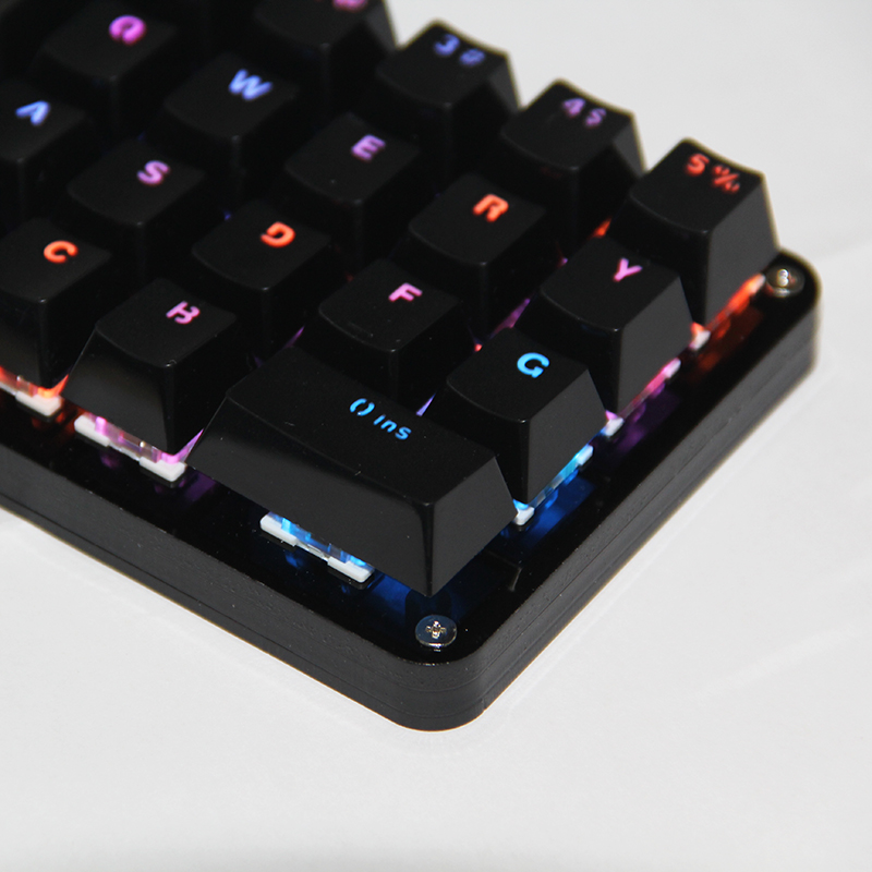 Gateron Cherry Switch 23 키 매크로 키보드 프로그래밍 기계식 키보드 RGB 백라이트 프로그램 게임 노트북 Mac Windows