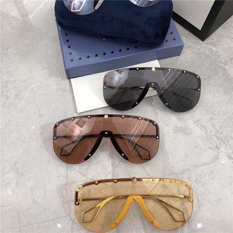 2024トップデザイナー10％オフ高級デザイナーNew Men's and Women's Sunglasses 20％G's Fashion Personalized Livet Eye Protection Zhou Yangqingの同じGG0667S