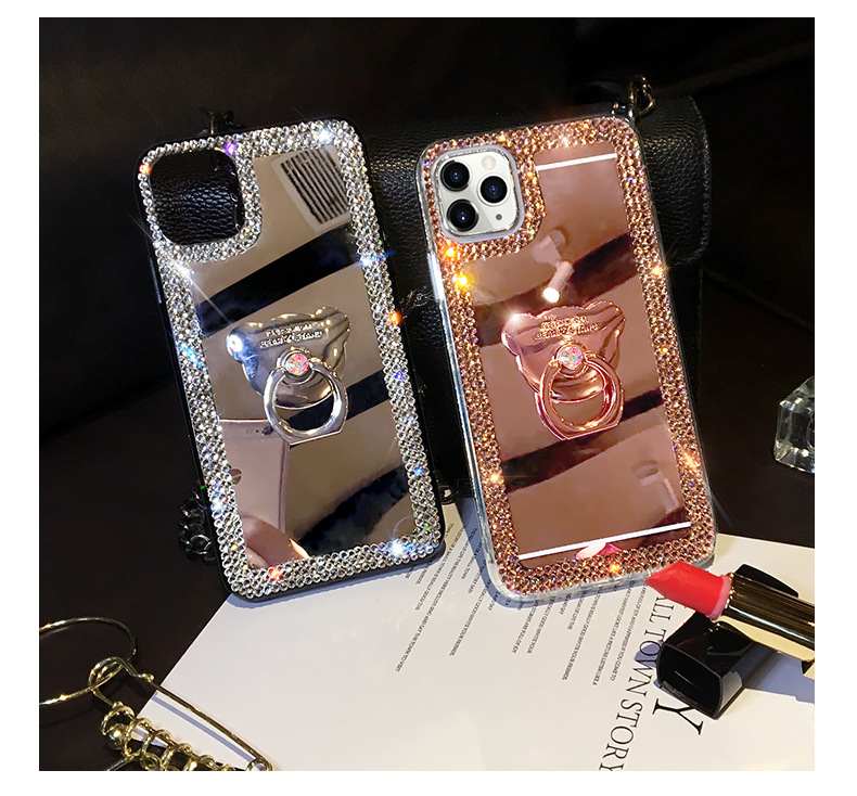 Mirror Diamond Case dla iPhone14promax 14pro 14plus 14 13promax 13pro 13 12 11 Pro Max XS Max Case iPhone