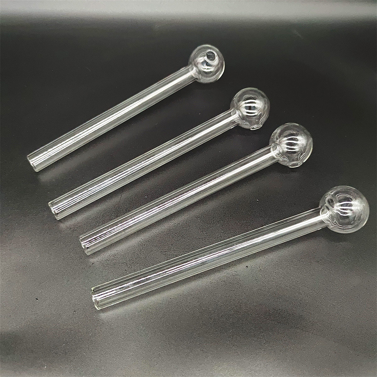 2023 New Smoking Helix Pipes à fumer claires / colorées 20CM 8 pouces Grand brûleur à mazout Grand grand brûleur à mazout en verre Pyrex Tuyaux Tube en verre Clous