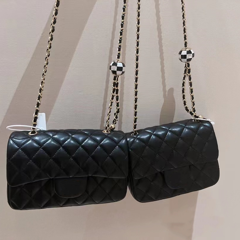 Sacs à bandoulière CF Sac à main en cuir véritable Totes Designer de mode avec ballon de football noir et blanc Flap Embrayage Bandoulière Poignée Sac Portefeuille Femmes