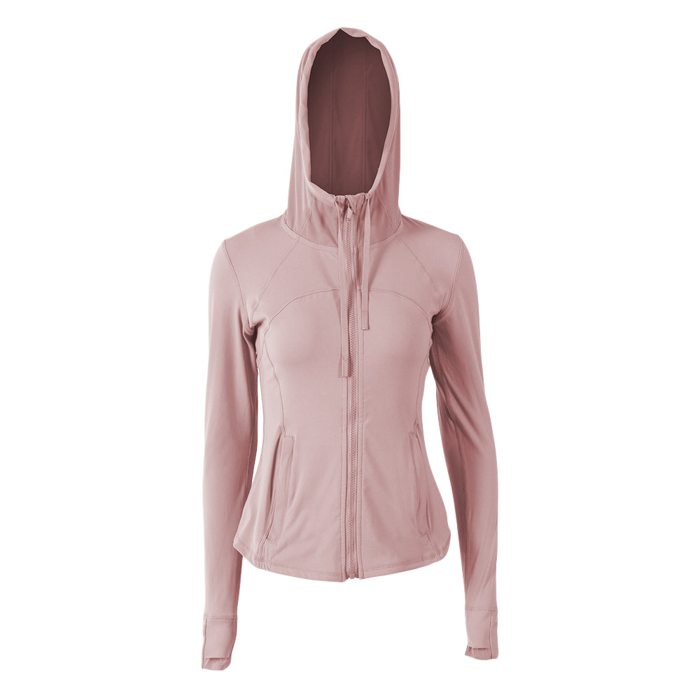 Solid colo lu nuevos deportes para mujer de manga larga gimnasio ropa de entrenamiento elástica lulu chaqueta de yoga para mujer top de color sólido casual apretado gimnasio perfecto