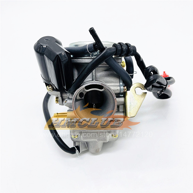 24mm Motorcycles PD24J Carburetor Electric Choke for Honda GY6 125cc 150cc Scooter ATV 4 stroke MHY30