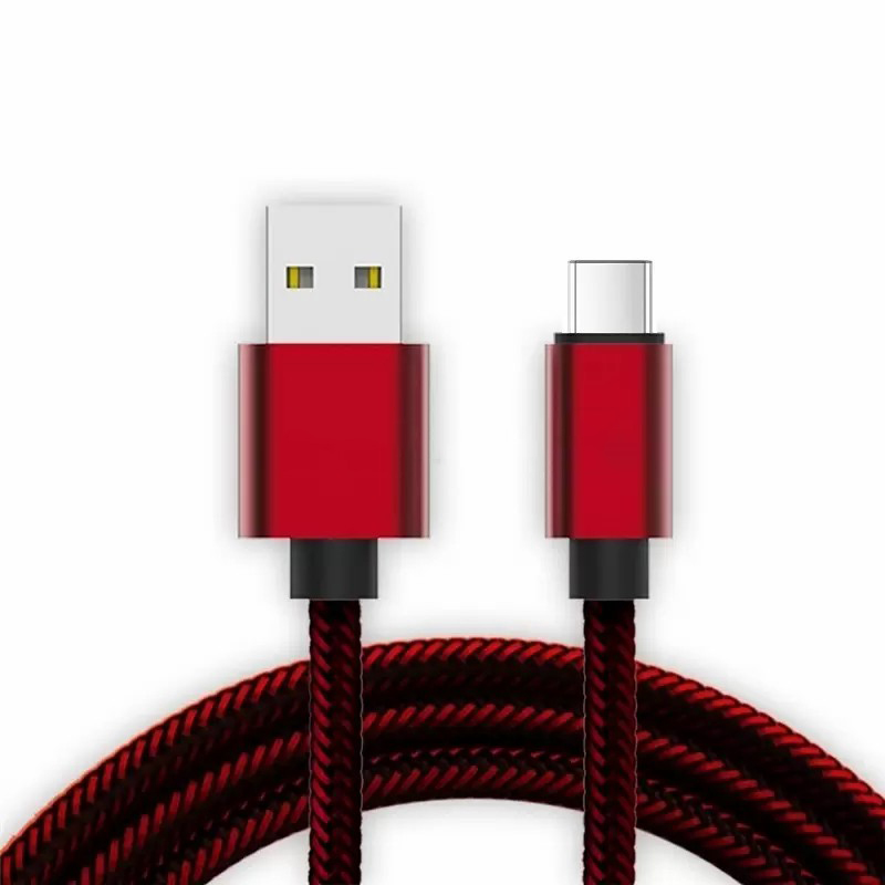 1M 2M 3M NYLON NYLON SYNC DATA CABLES TYPE C MICRO USB Cable for Samsung Galaxy S6 S7 EDGE S8 NOTE 8 PLUS HTC USB Phone Line