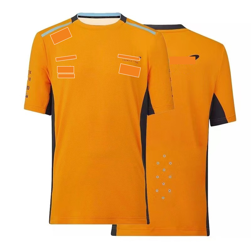 Herrpolos Ny M F1 T-shirt Apparel Formel 1 Fans Extreme Sports Fans andningsbara kläder Topp överdimensionerade Short Sleeve Customizable Caep