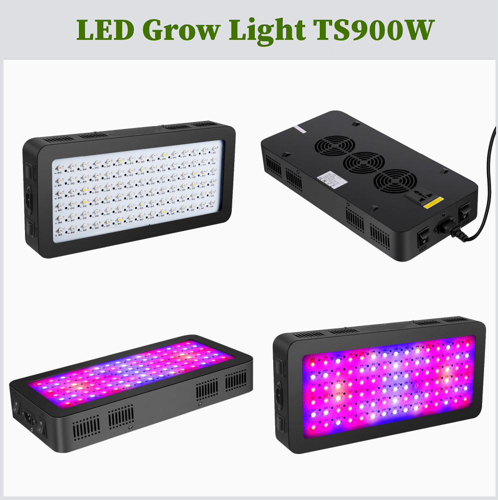 Luci di coltivazione a spettro completo 300/600/800/900/1000/1200/1800/2000W LED Coltiva la luce 410-730nm piante da interno e fiori in serra Coltiva la tenda