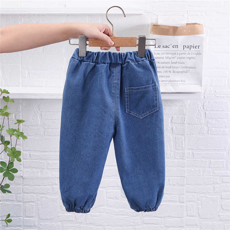 Set di abbigliamento Primavera Autunno Abbigliamento bambini Completo ragazzo Pullover di jeans Top Jeans Pantaloni Abiti casual bambini Abbigliamento sportivo bambini