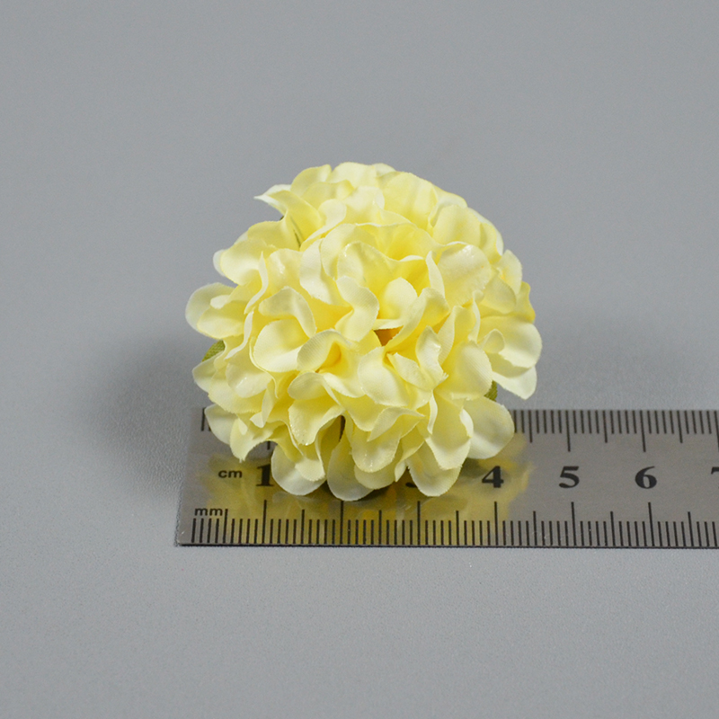 100 pièces têtes de chrysanthème fleur de soie pour bricolage Bouquets de mariage pièces maîtresses Arrangements décor