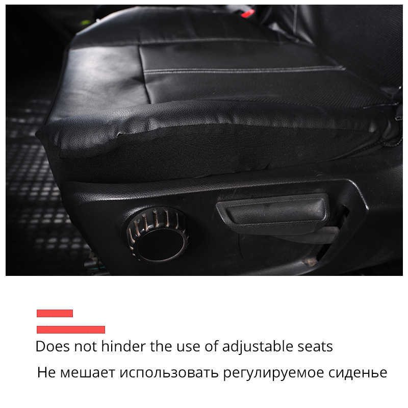 New PU Leather Car Seat Cover Set Universal Fit Most Cars Auto Chair Protector Pad Comfort Car Seat Cushion Mat for NISSAN For HONDA