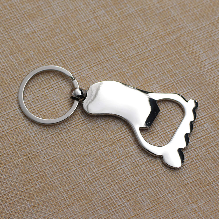 Alloy Bigfoot Bottle Opener Key Chain Little Fötter Keychains Bag Pendant Wedding Gives Baby Shower Party Gift Key Ring Dh454