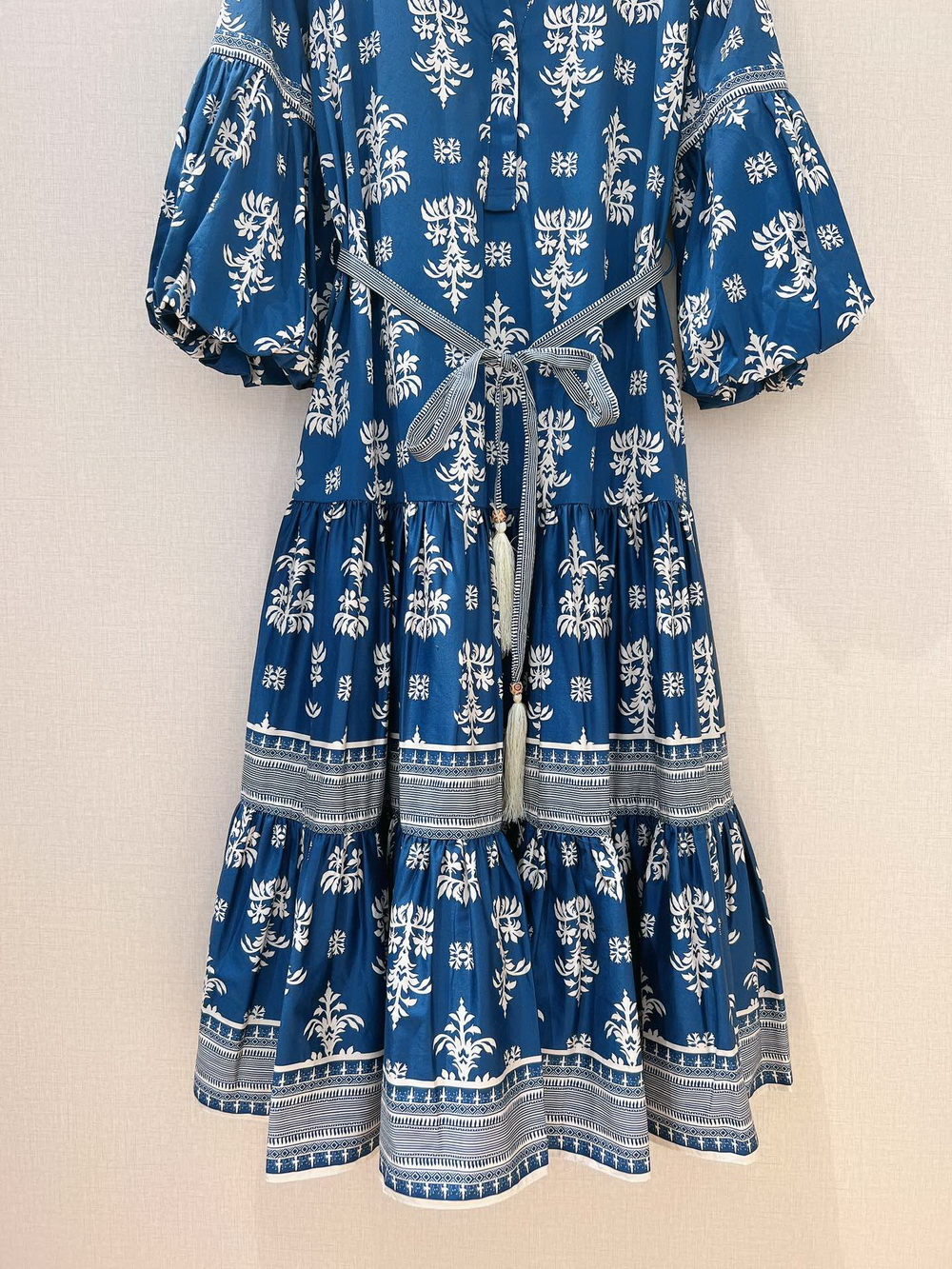 فستان المصمم kaleidoscope ملخص مطبوع من فانوس فانوس فانوس فانوس
