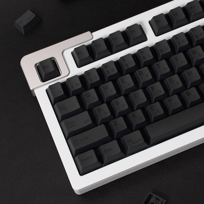 GMK Dark Clone 144 Klucz japoński Keycap Profil wiśni PBT-bar-sub bajki osobowości dla mechanicznej klawiatury ISO Enter Key