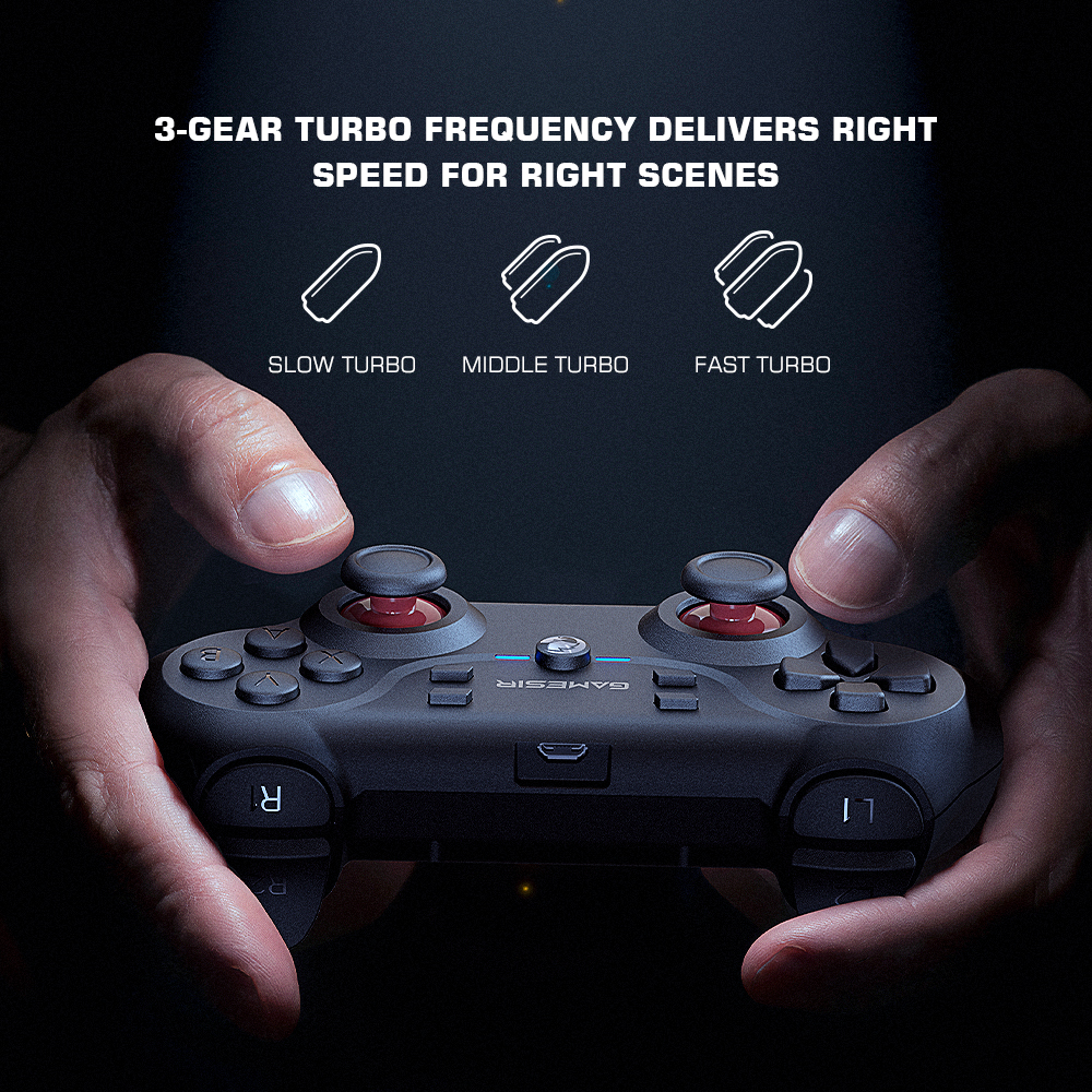 T3 Wireless GamePad Game Controller PC Joystick pour Android TV Box Bureau ordinateur portable Windows 7 10 11