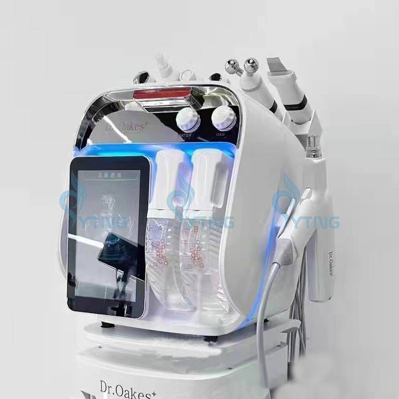 Dr Oakes V8 Hydro Dermabrazion H2O2 Tlen Machine Hydro Facial Care Docning