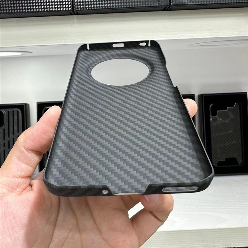 Echtes Carbon Fiber Aramid Slim Case für Honor Magic5 Pro/5 Matte Armor Hard Cover