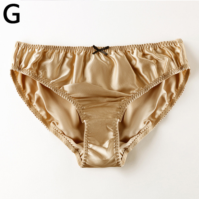 Nouvelles femmes culottes de mûrier femme sous-vêtements sans couture culottes respirantes Sexy luxe grande taille culottes Satin slips Lingerie cadeau