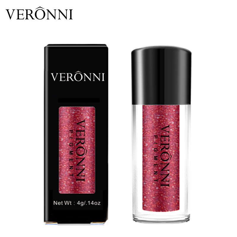 VERONNI Popular Shadow Eye Shadow Multi-Upospose Sombra-Mermaid Eyeshadow Lip Powder não é fácil de desbotamento de maquiagem de maquiagem de pérolas de pérola sombra