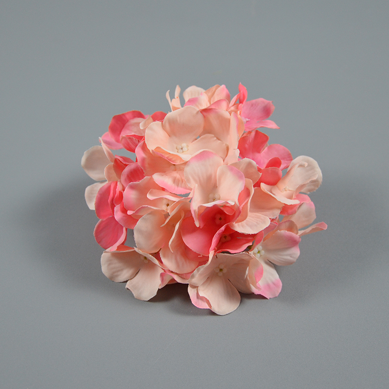 Entier 50 pièces hortensia artificielle fête décorative fleur artificielle 15 cm tête pour mariage mur fleur décorations de mariage Home262Z
