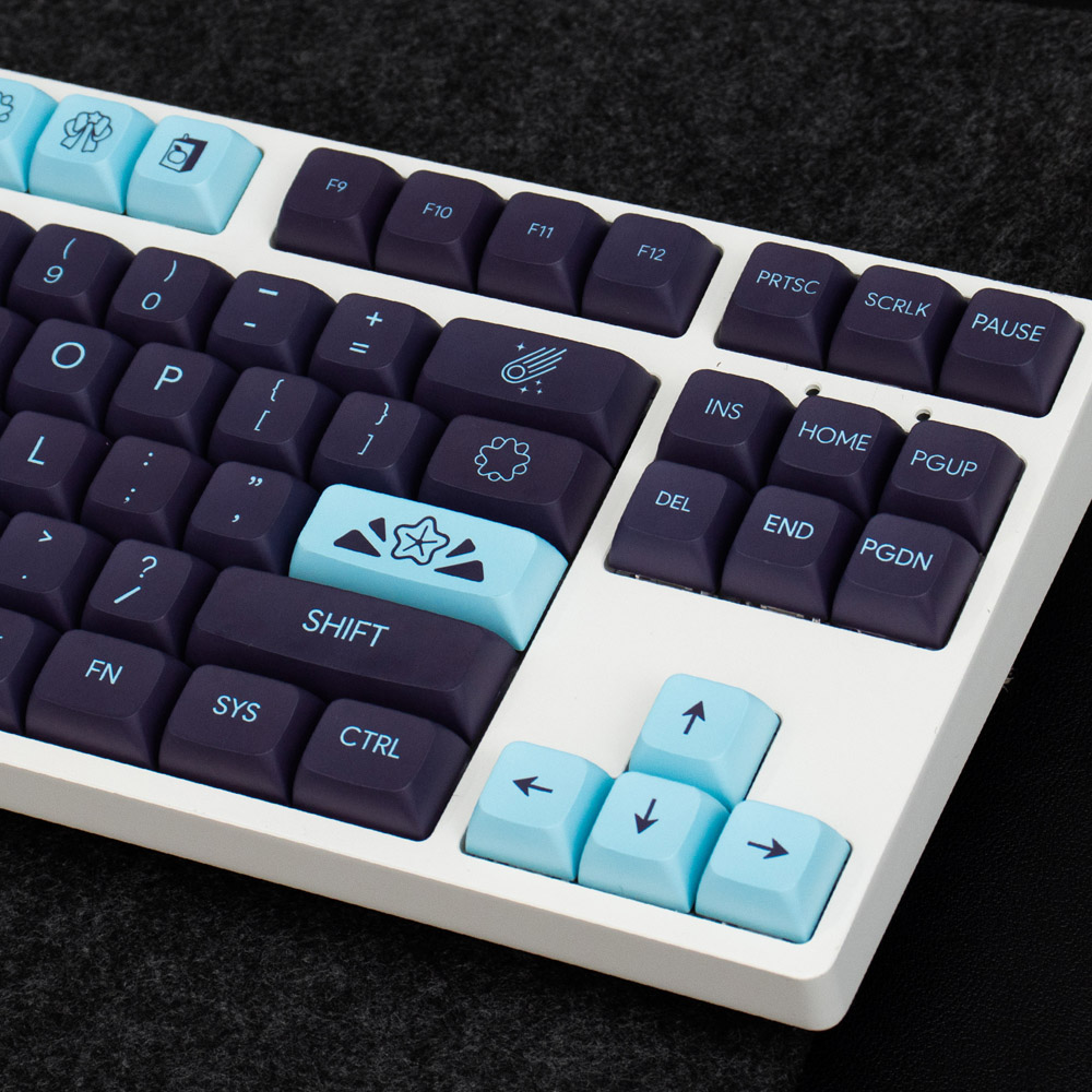 GMK KOM MOMO PBT XDA PROFIEL KEYCAP ZEE ZOUT DYE-SUB ENGELSE Japanse aangepaste persoonlijkheid Keycaps voor mechanisch toetsenbord