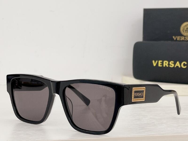5A Sunglass VS VE4379 Vintage Logo Medussa Eyewear Descuento Diseñador Gafas de sol Marco de acetato 100% UVA / UVB Con gafas Bolsa Caja Fendave