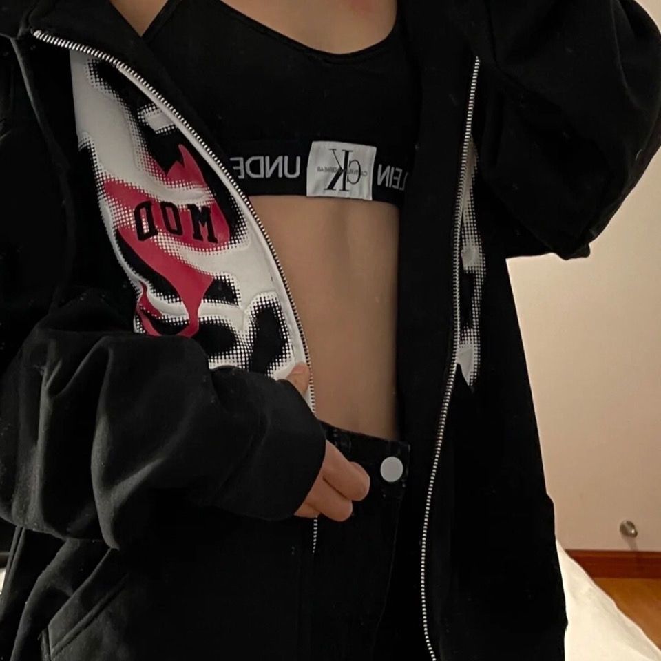 Sweats à capuche pour femmes Sweat-shirts des années 90 femmes Zip-up Y2K Harajuku surdimensionné squelette à capuche Goth à capuche femme femmes Grunge à capuche avec fermeture éclair capuche crâne sweat 230316