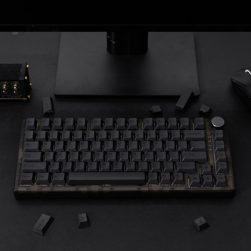 GMK Dark Clone 144 Klucz japoński Keycap Profil wiśni PBT-bar-sub bajki osobowości dla mechanicznej klawiatury ISO Enter Key