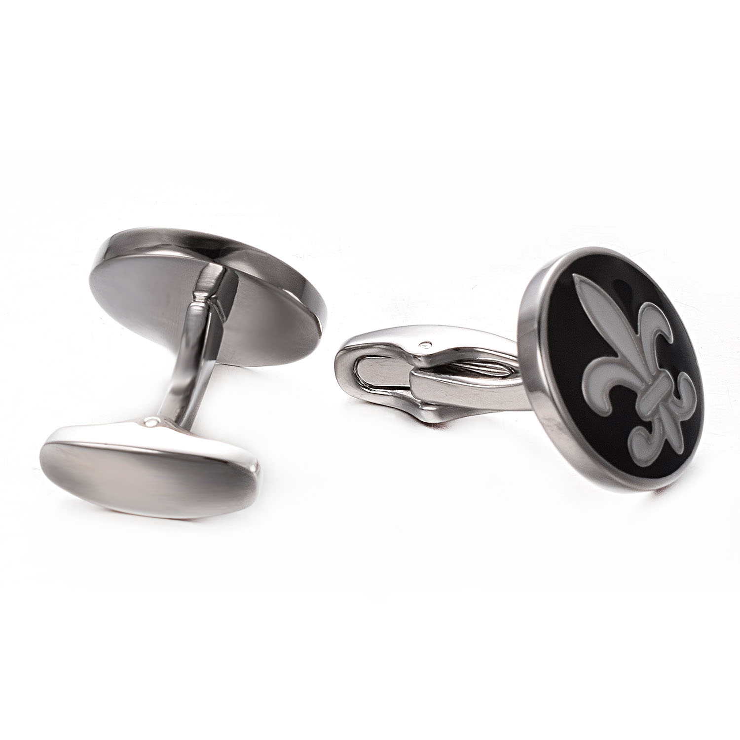 Yoursfs es ensemble de boutons de manchette cercle noir ensemble de mariage à la mode Men039s luxe cadeaux de vacances d'anniversaire de noël 7106165