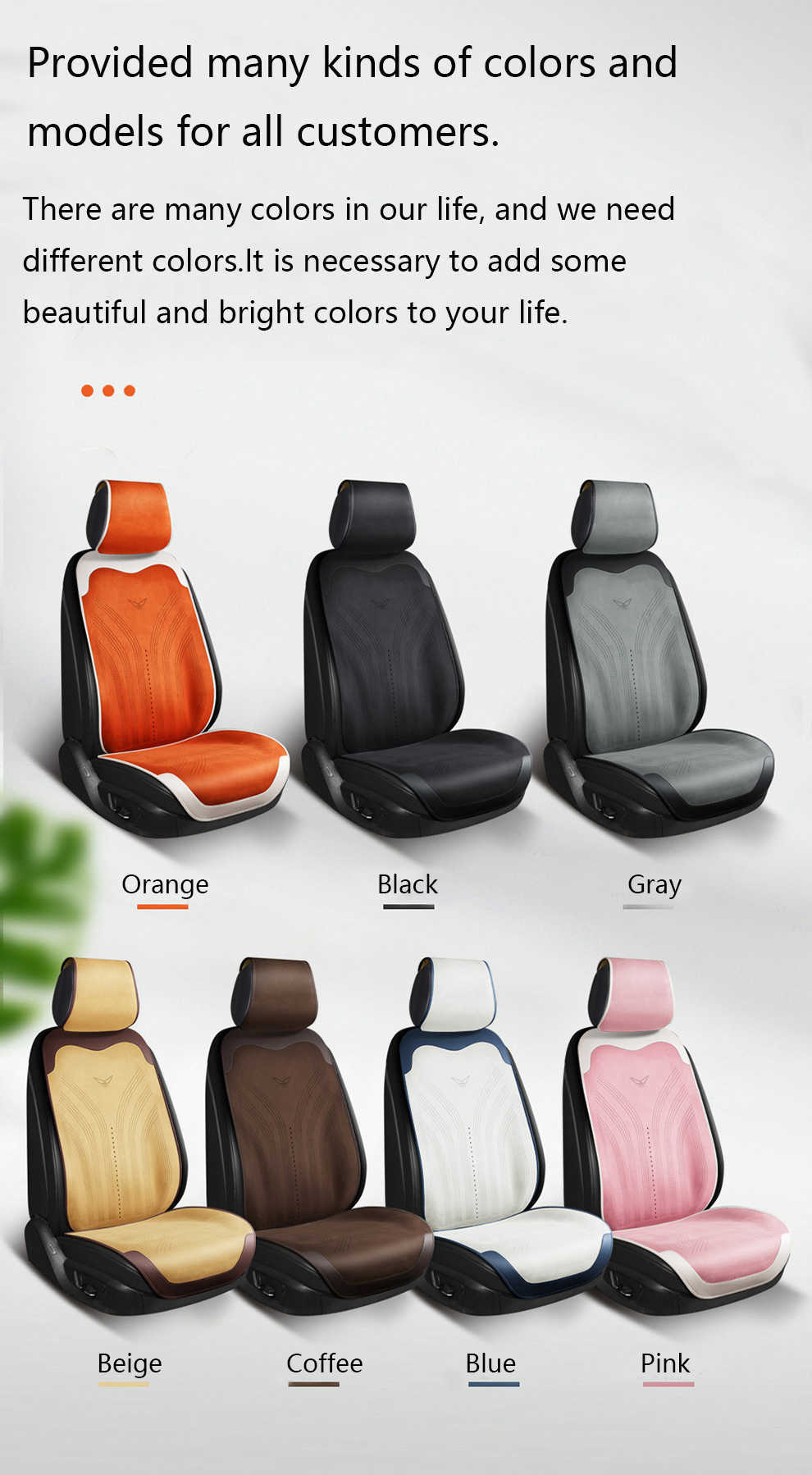 New Napa leather car seat cover breathable car interior suitable for most cars and trucks SUV seat protection