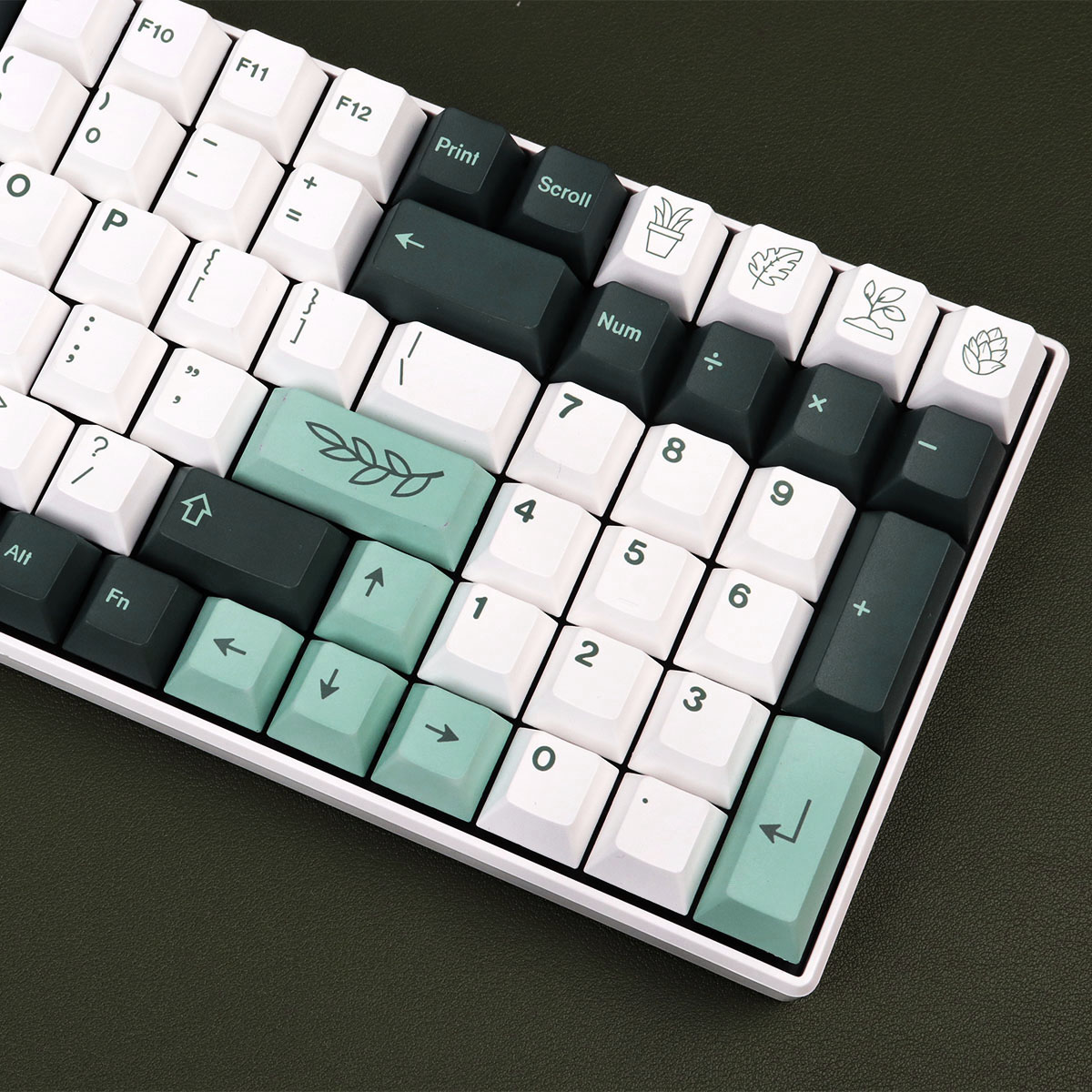 GMK Botanical 141 tasti DYE-SUB PBT Keycap Cherry Profile Copritasti inglesi tastiera meccanica Layout 61/64/68/75/84/87/96