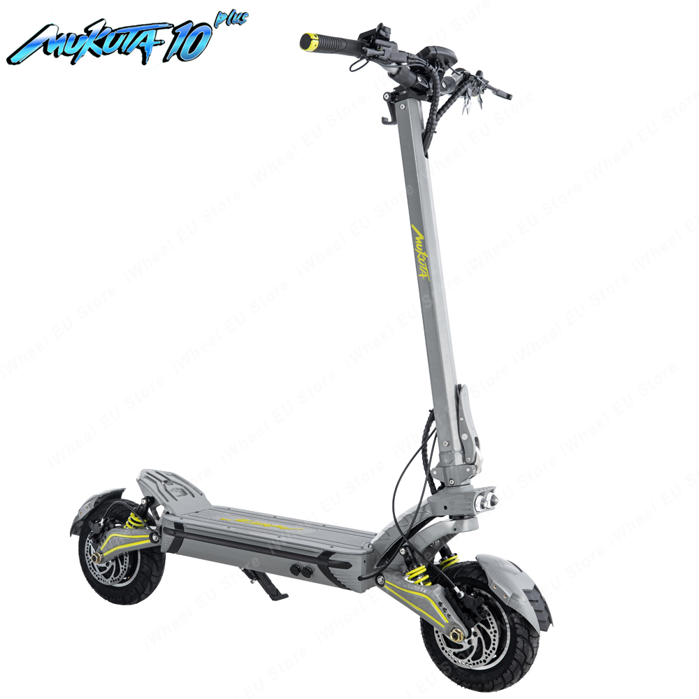 Newest MUKUTA 10 Plus Electric Scooter 10inch 60V 20.8Ah 25.6Ah Upgraded ZERO 10X VSETT 10 Double Drive Adult Electric Scooter