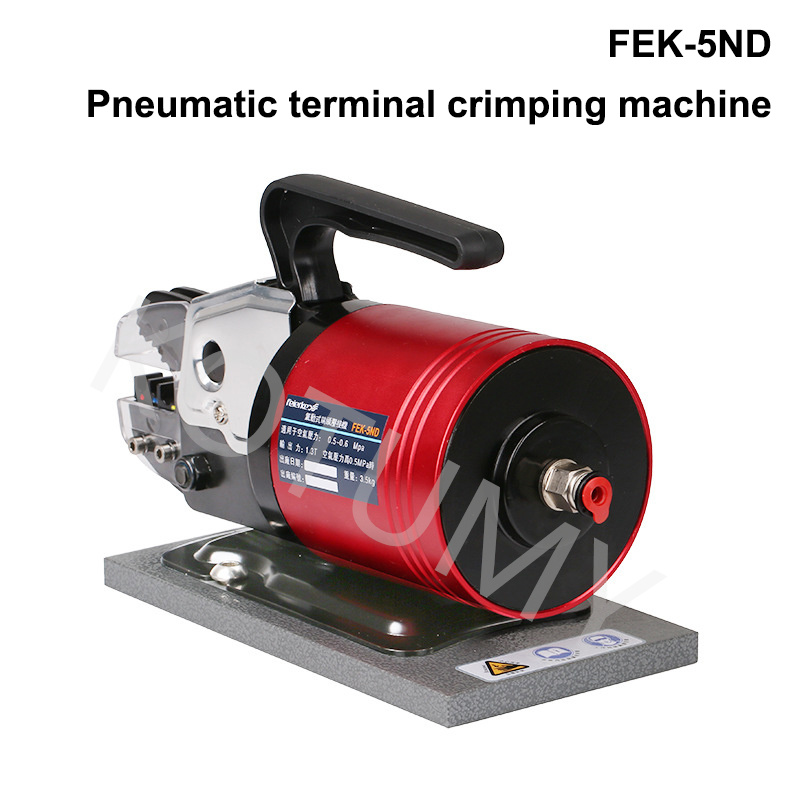 FEK-5ND Pneumatic Type Terminal Crimping Machine Pneumatics Tools Crimp Variety Of Terminals Pneumatic Crimping Tool Machine
