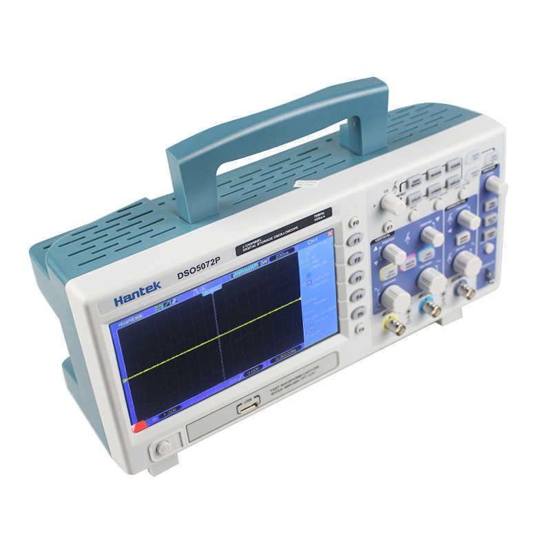 Oscilloscope de stockage numérique Hantek DSO5202P 2 canaux 70 MHz bande passante 1GSa/S 40 K TFT USB en temps réel DSO5102P/DSO5072P