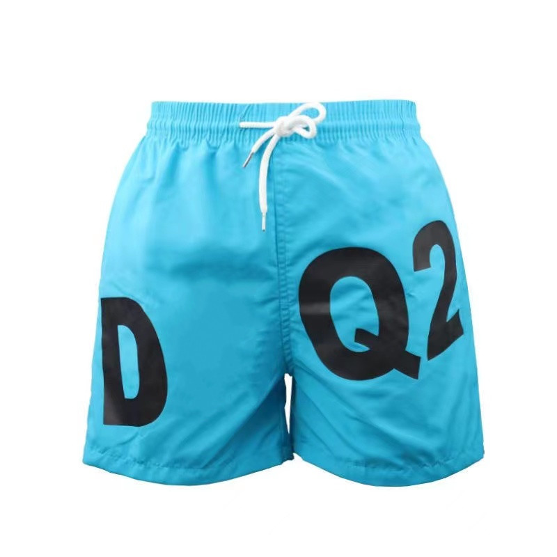 Projektant męski krótkie letnie ograniczone krótkie spodenki sportowe 3/4 Szybkie suche spodnie plażowe Mężczyźni Wysoko jakościowy moda Przysięganie