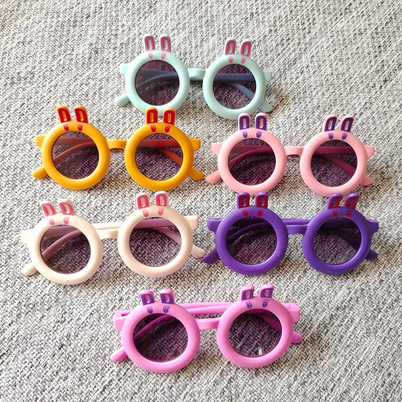 Lovely Rabbit Factory Eyewear Lapins ronds Frames Kids Size Fashion Lunettes de soleil