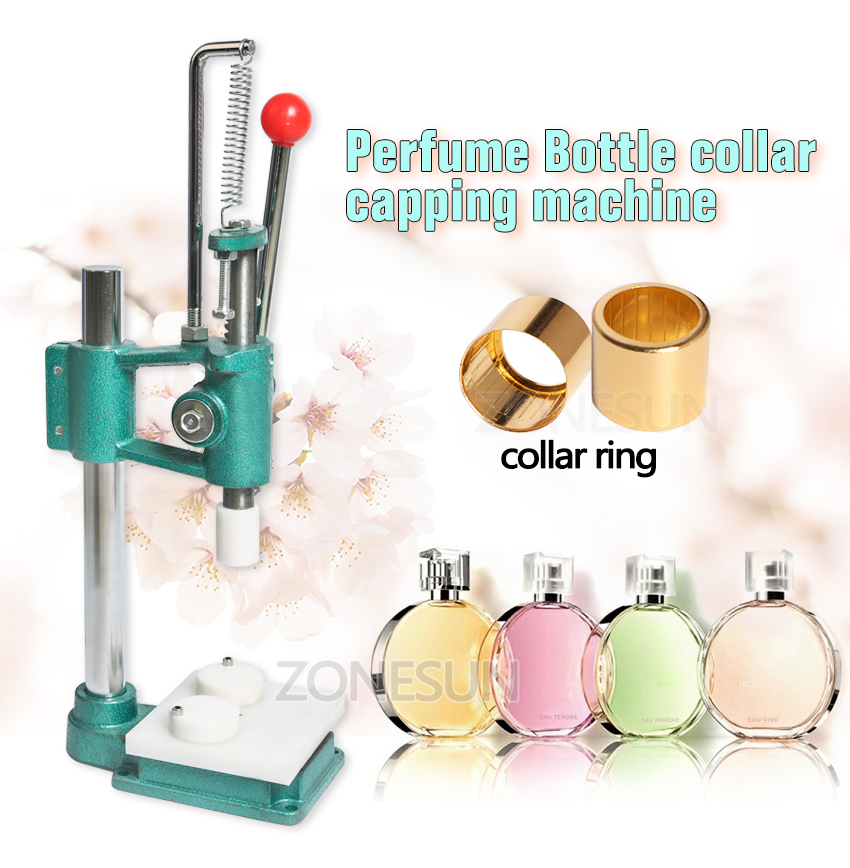 Zonesun Perfume Glass Closp Congping Machine Machine Machines Machines Pray Bott Bott Perfume Ring Ring