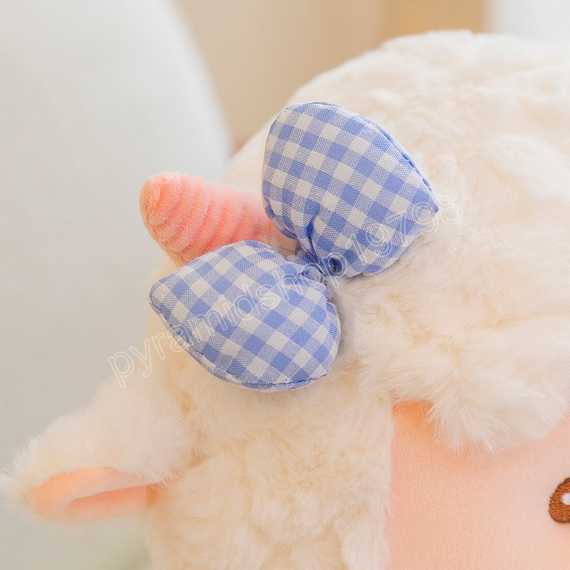 Plush Sheep Soft Toys Stuffed Cute Animal Lamb Dolls Valentine's Day Birthday Gifts Pillow for Children Girl Room Decor