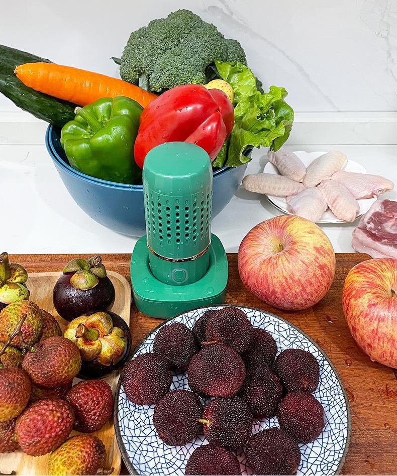 Purificateur de nourriture sans fil portatif imperméable d'outils de fruits et légumes dans le Style H23-33 de Capsule