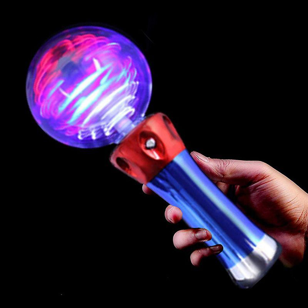 Led Rave Toy Light Up Magic Ball Toy Wand pour enfants Accessoires de performance Flash Toys Party Fluorescence Stick Glow in the Dark Light Party Favor 230710