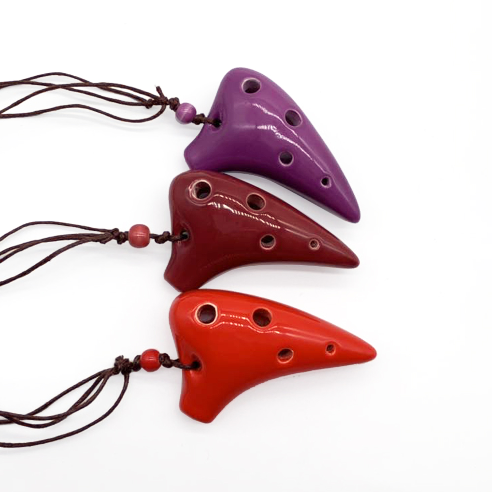 Mini 6 Hole Ocarina Musical Instrument Ceramic Music Lover Mini Ocarina For Music Lover Ocarina