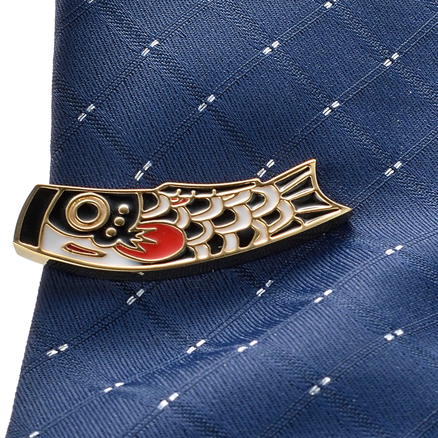 Ihrfs Red Goldfish Krawatte Clip Fashion Männer Gold plattiert 18K Design einzigartige Jubiläumsurlaubs Geburtstag Geschenk