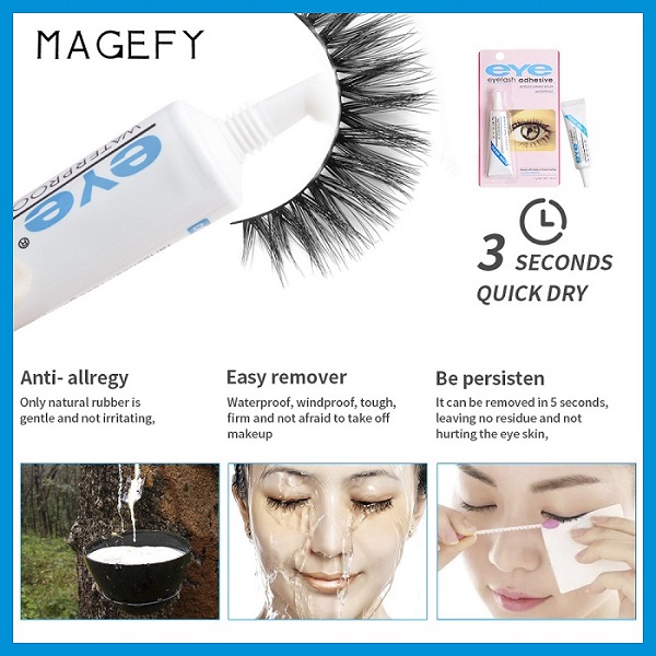 Eyelash lash Fake eyelash glue grafting and pasting eyelash glue white glue beauty tool