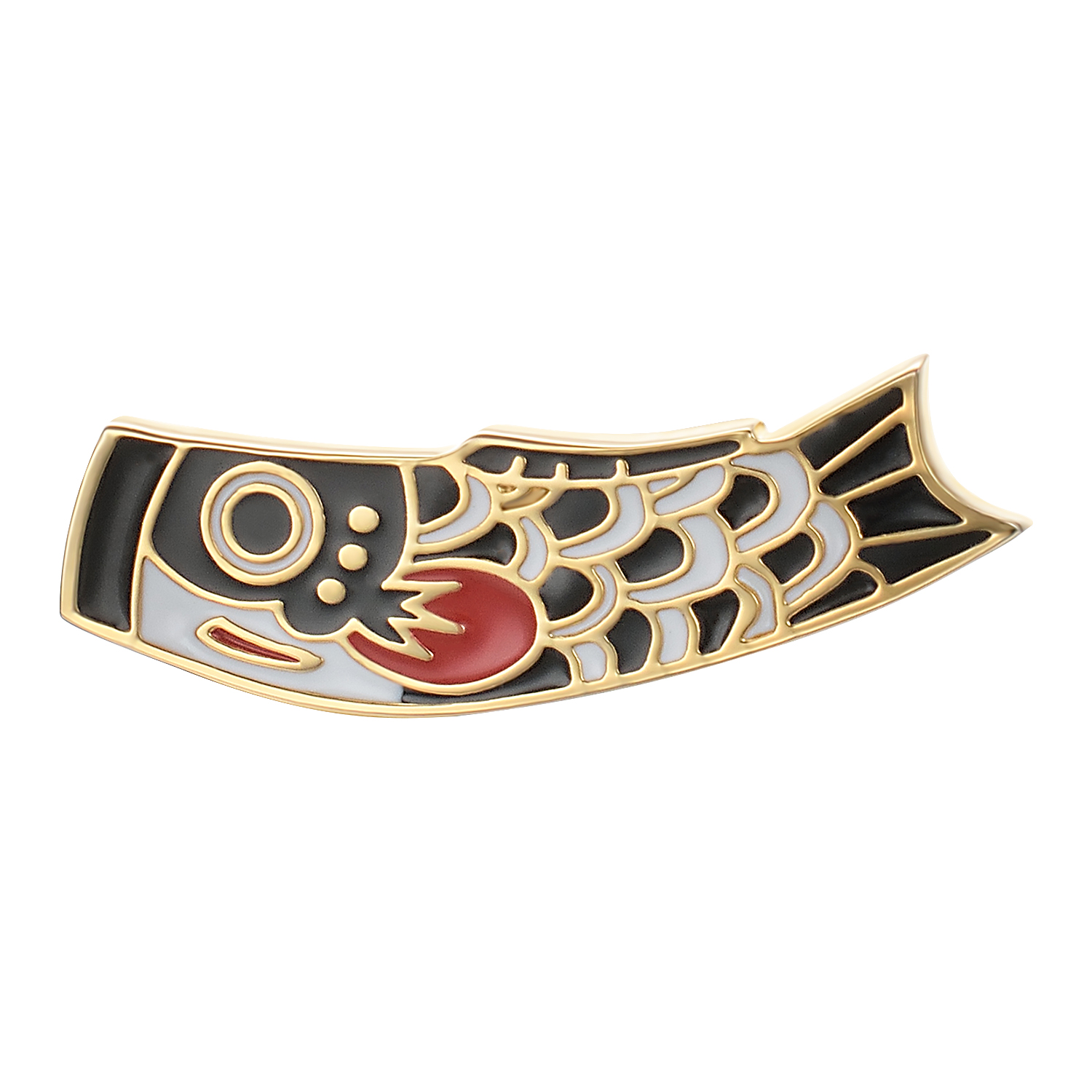 Yoursfs Red Goldfish Tie Clip Fashion Men Gold Plated 18K Design Unique Anniversary Holiday Birthday Gift