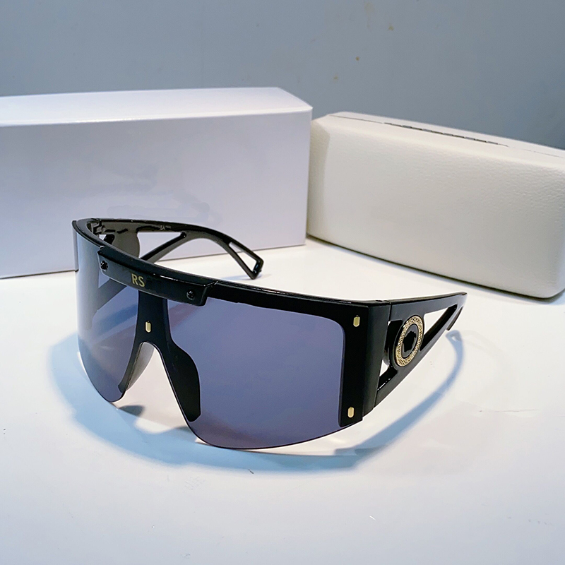 Gafas de sol de diseño Gafas de lujo Eyewear Protective Riding Pureity Diseño UV380 Diseño de alfabeto Gafas de sol conducir Viajamiento Playa Caja de gafas de sol muy buena