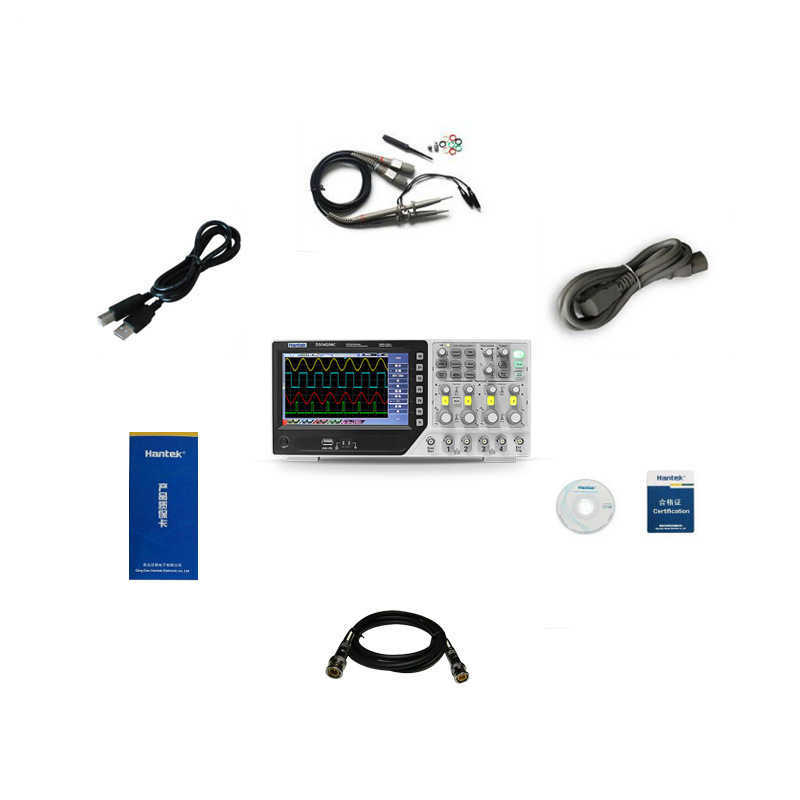 Hantek DSOC canal MHz Oscilloscope fonction arbitraire générateur de Signal déclencheur externe DVM fonction de plage automatique