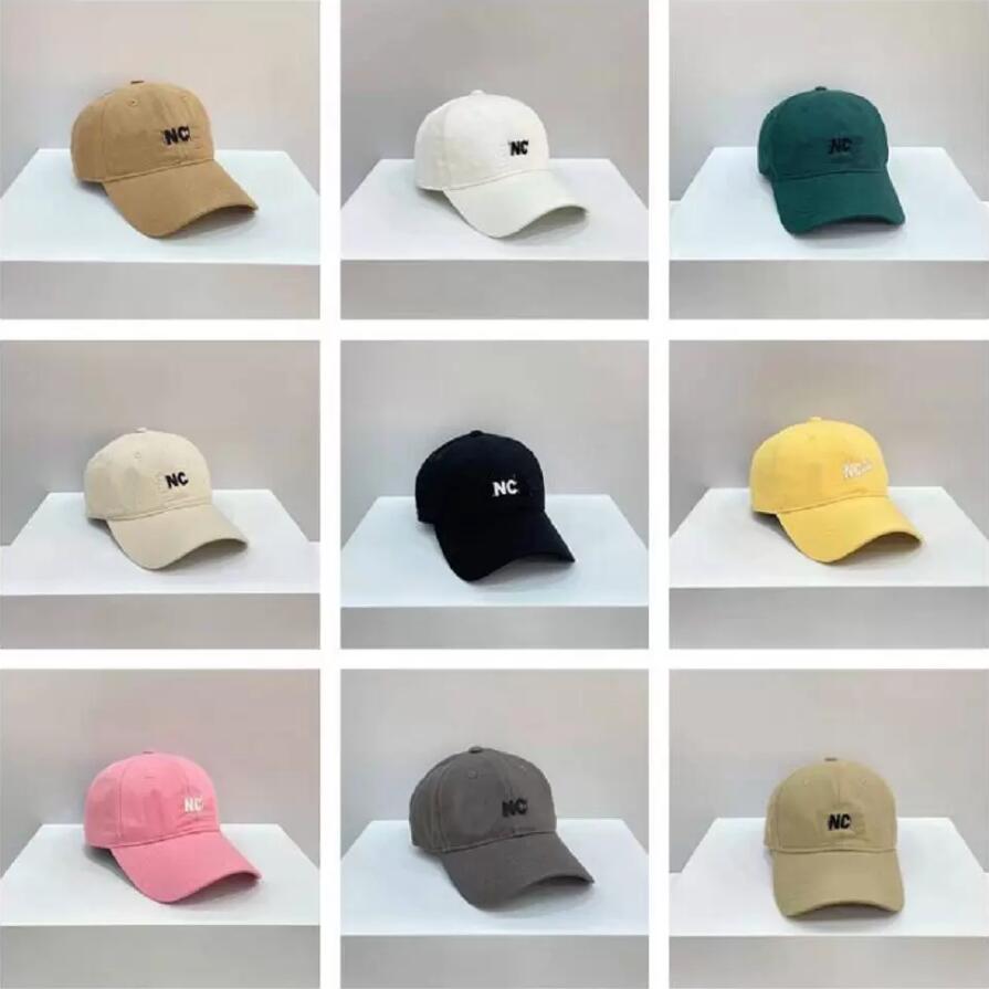 Cappelli da baseball Fashion Snapbacks Hat Caps Caps da donna Cappelli sportivi da donna 9 Colors Cappuccio in avanti Cappello regolabile