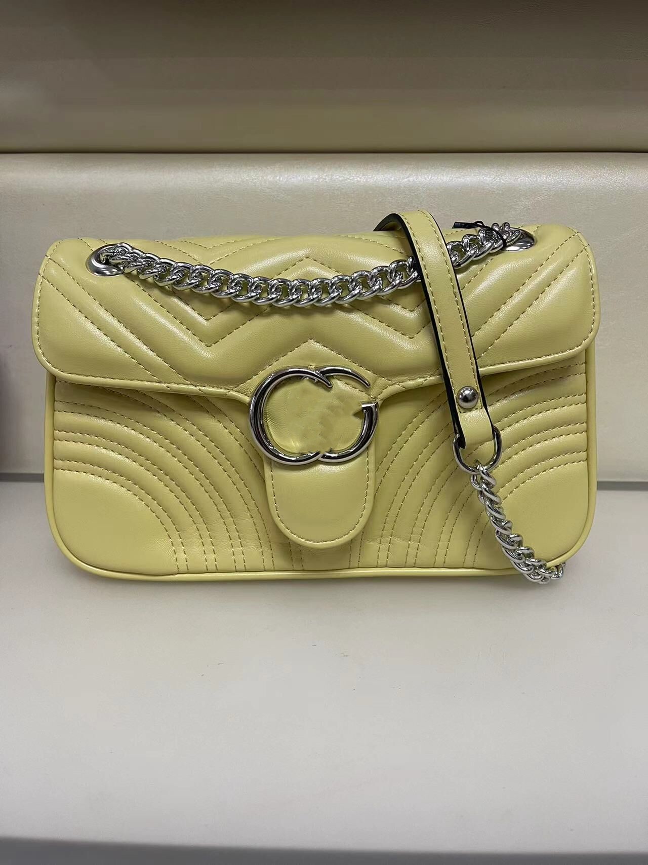 Designers Leather women shoulder G bags crossbody Luxury handbags clutch purses ladies wallets tote Gold Chain Bag Big promotion