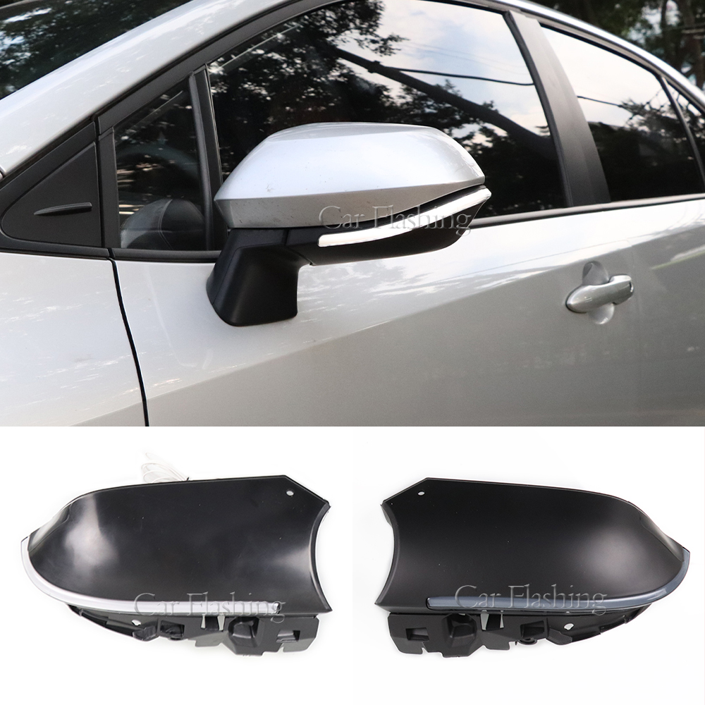 Kit de tampa de luz de espelho lateral retrovisor para Toyota Corolla Cross Levin Aqua Dinâmico Turn Signal Style Drl Daylight