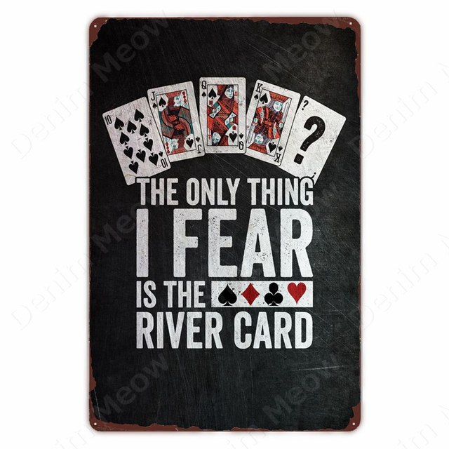 Funny Poker Retro Vintage Metal Tin Sign Bluffing Art Poster Bar Cafe Pub Home Casino Decor Poker Papa Wall Painting Plaque 30X20cm W03